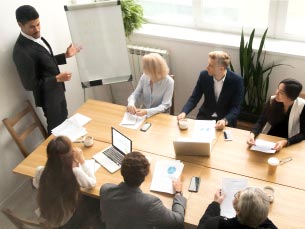 メンバーの知恵を引き出し結束を高める会議ができる!営業会議研修 | 最強の営業部隊を育てる3つのプログラム | 中尾経営の営業部隊最強化プログラム